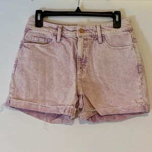 Universal Thread Goods Co. Vintage Midi Jean Shorts Lavender, Size 4/27